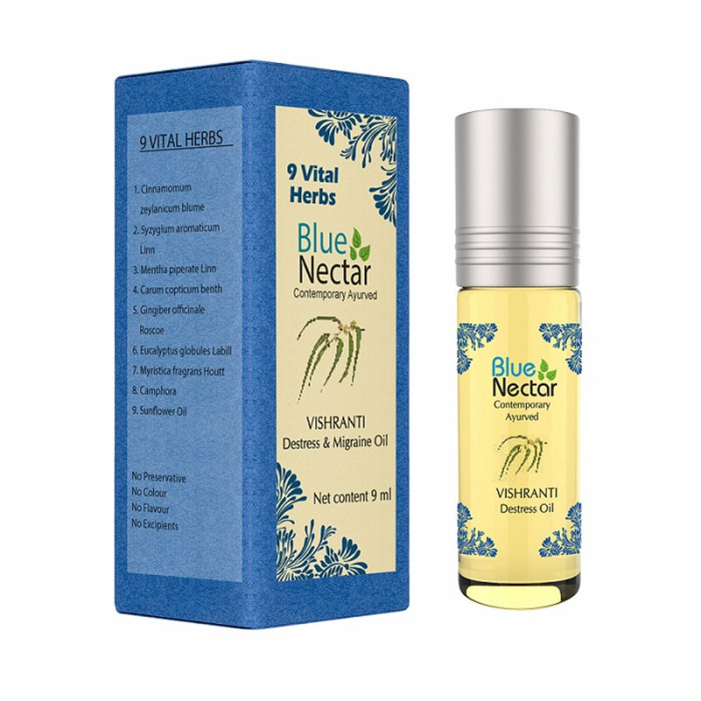 Blue Nectar Vishranti Destress Oil