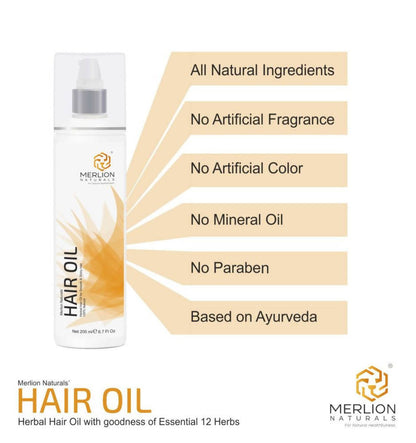 Merlion Naturals Herbal Hair Oil
