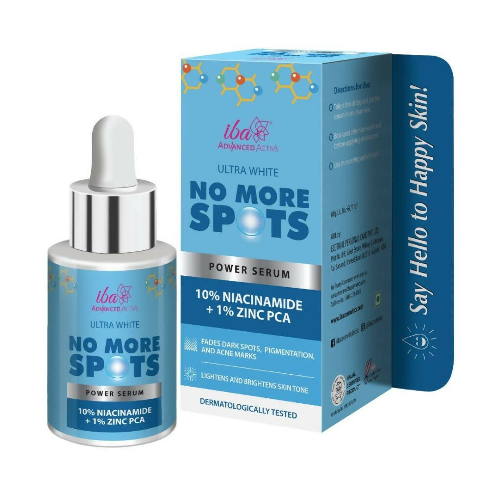 Iba Advanced Activs Ultra White No More Spots Power Serum - BUDNE