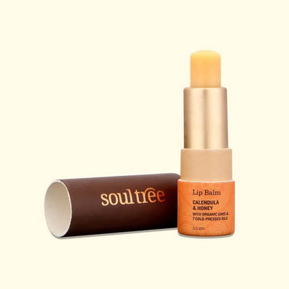 Soultree Calendula & Honey With Organic Ghee Lip Balm