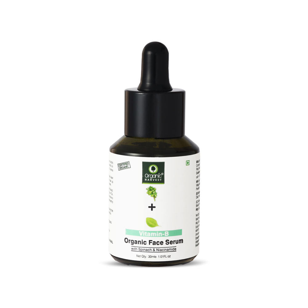 Organic Harvest Vitamin B Organic Face Serum with Spinach & Niacinamide