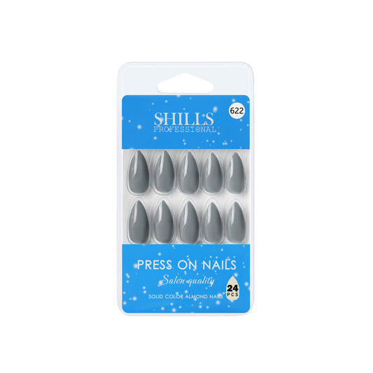 Shills Professional Reusable Press On Nails Almond - SPN622