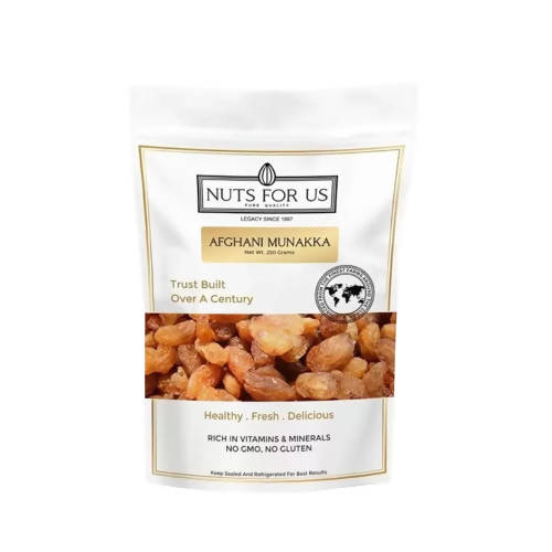 Nuts For Us Afghani Munakka (Raisins) - BUDNE