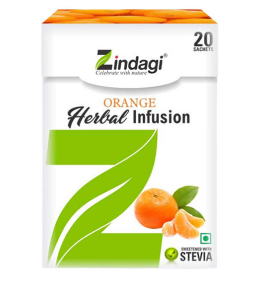 Zindagi Orange Herbal Infusion Sachets - 20GM