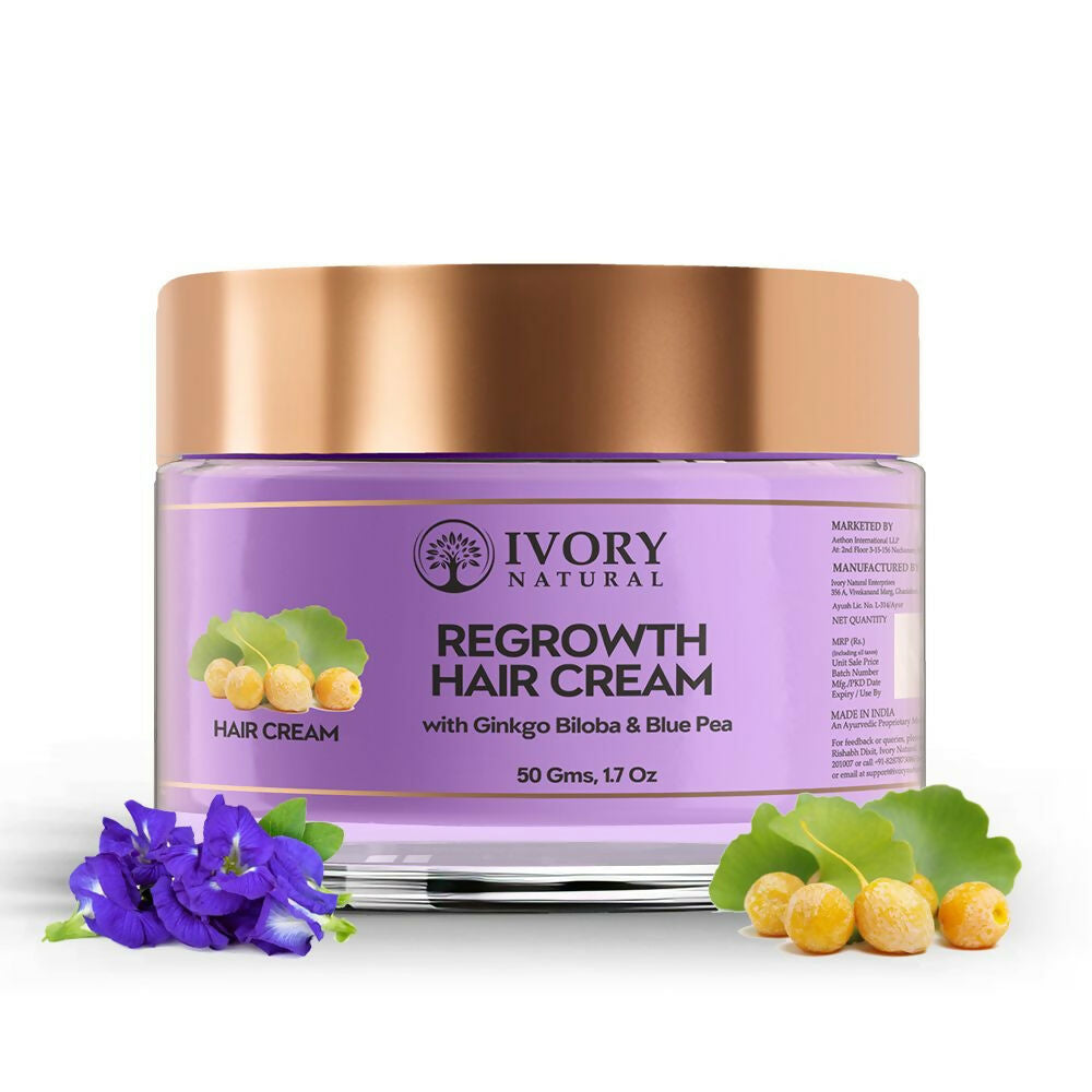 Ivory Natural Hair Growth Cream For Stronger, Healthier Hair