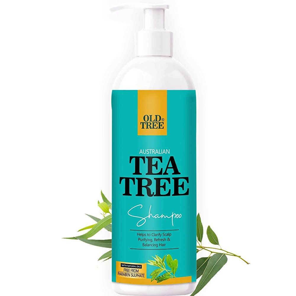 Old Tree Tea Tree Shampoo for Purifying Hair - BUDEN