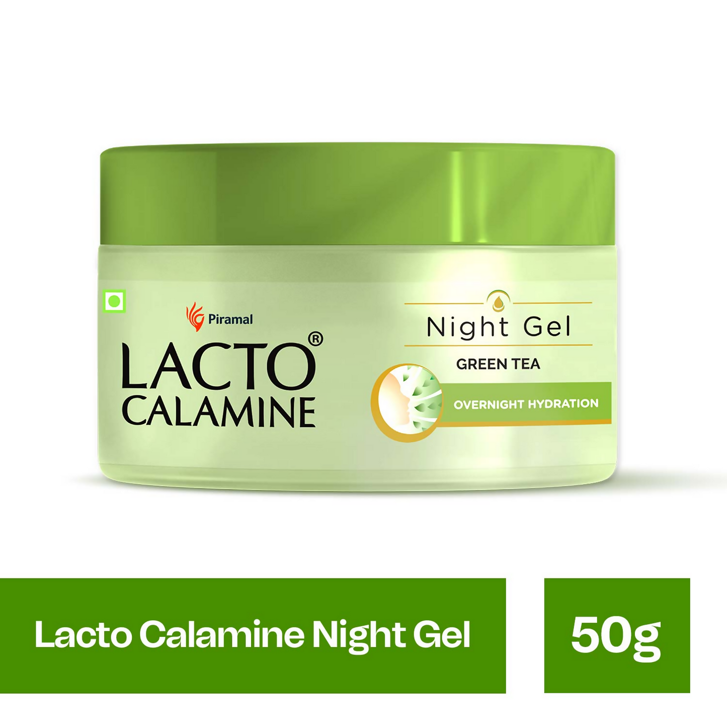 Lacto Calamine Night Gel with Green Tea