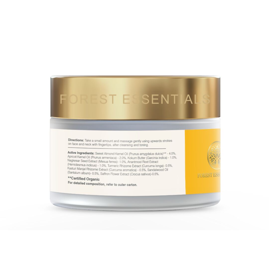 Forest Essentials Night Treatment Cream With Sandalwood & Saffron