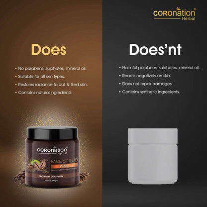 Coronation Herbal Coffee Face Scrub