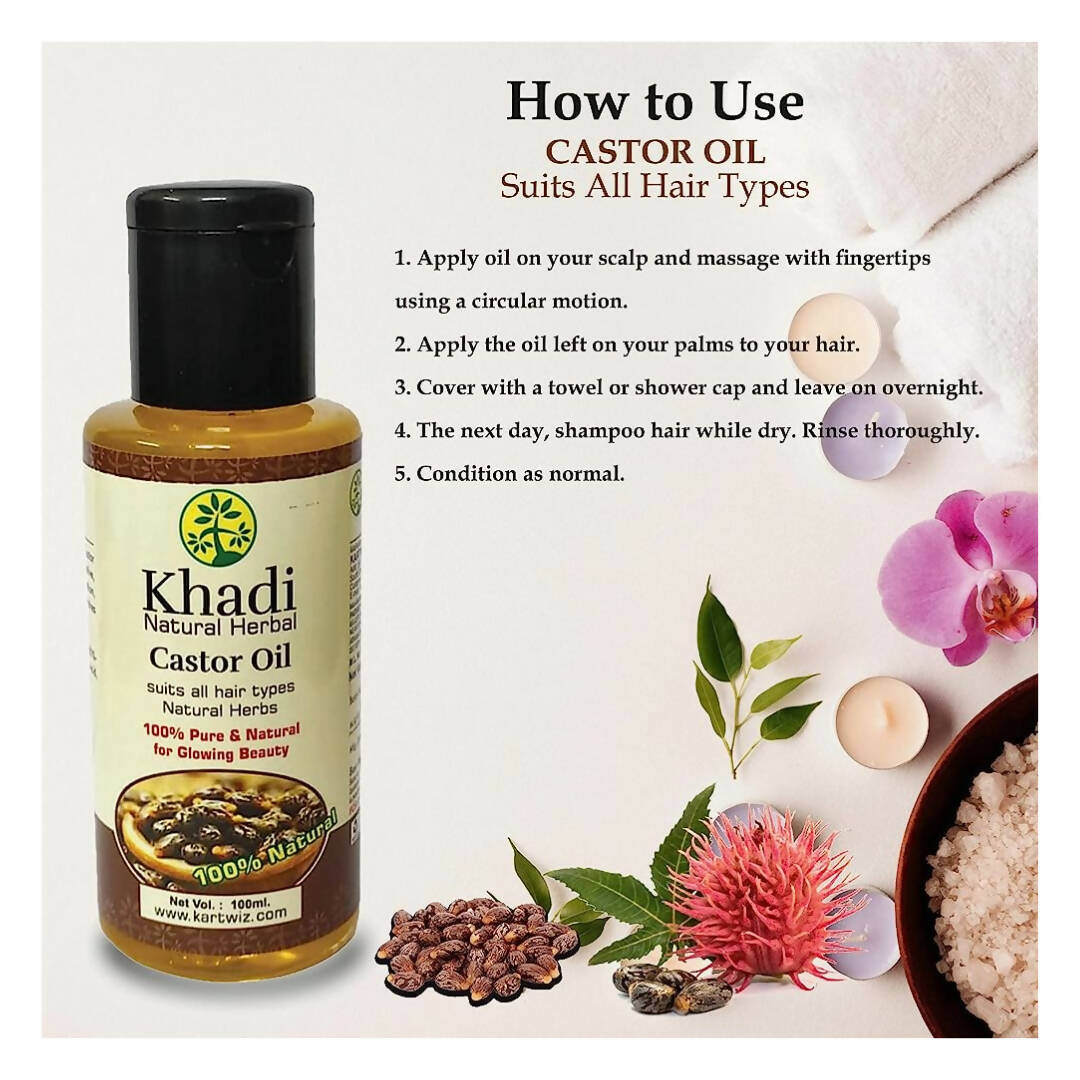 Khadi Natural Herbal Castor Oil