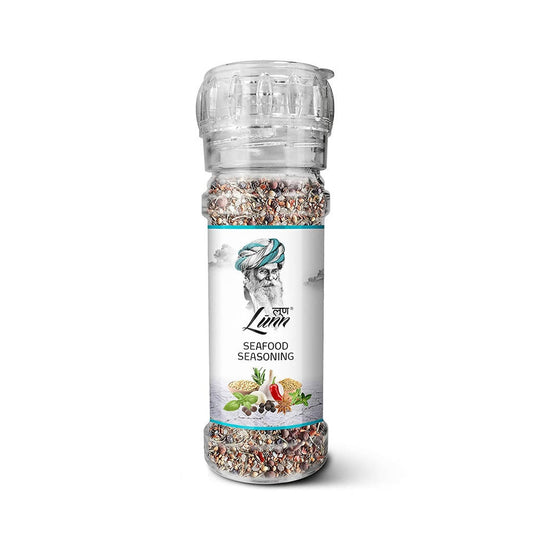 Lunn Seafood Seasoning with Grinder -  USA, Australia, Canada 