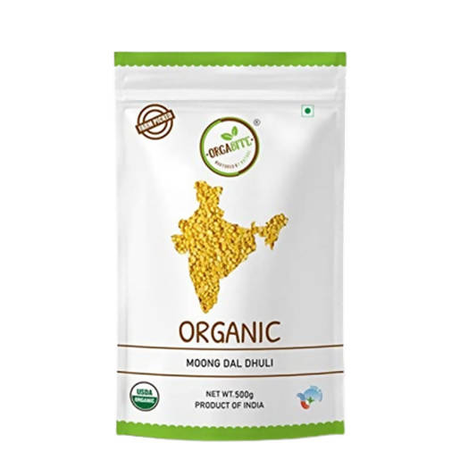 Orgabite Organic Moong Dal Dhuli - 1KG