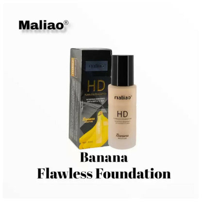 Maliao Professional Hd Flawless Banana Foundation