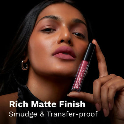 Pilgrim Matte Me Up Liquid Lipstick Pink Kisses