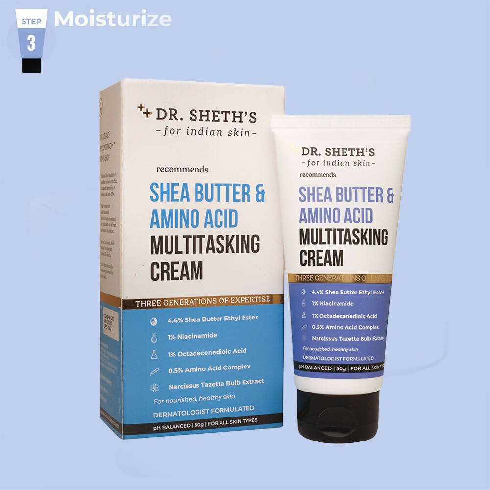 Dr. Sheth's Shea Butter & Amino Acid Multitasking Cream