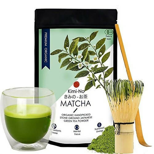 Wishcare Kimino Japanese Organic Premium Grade Matcha Green Tea Powder