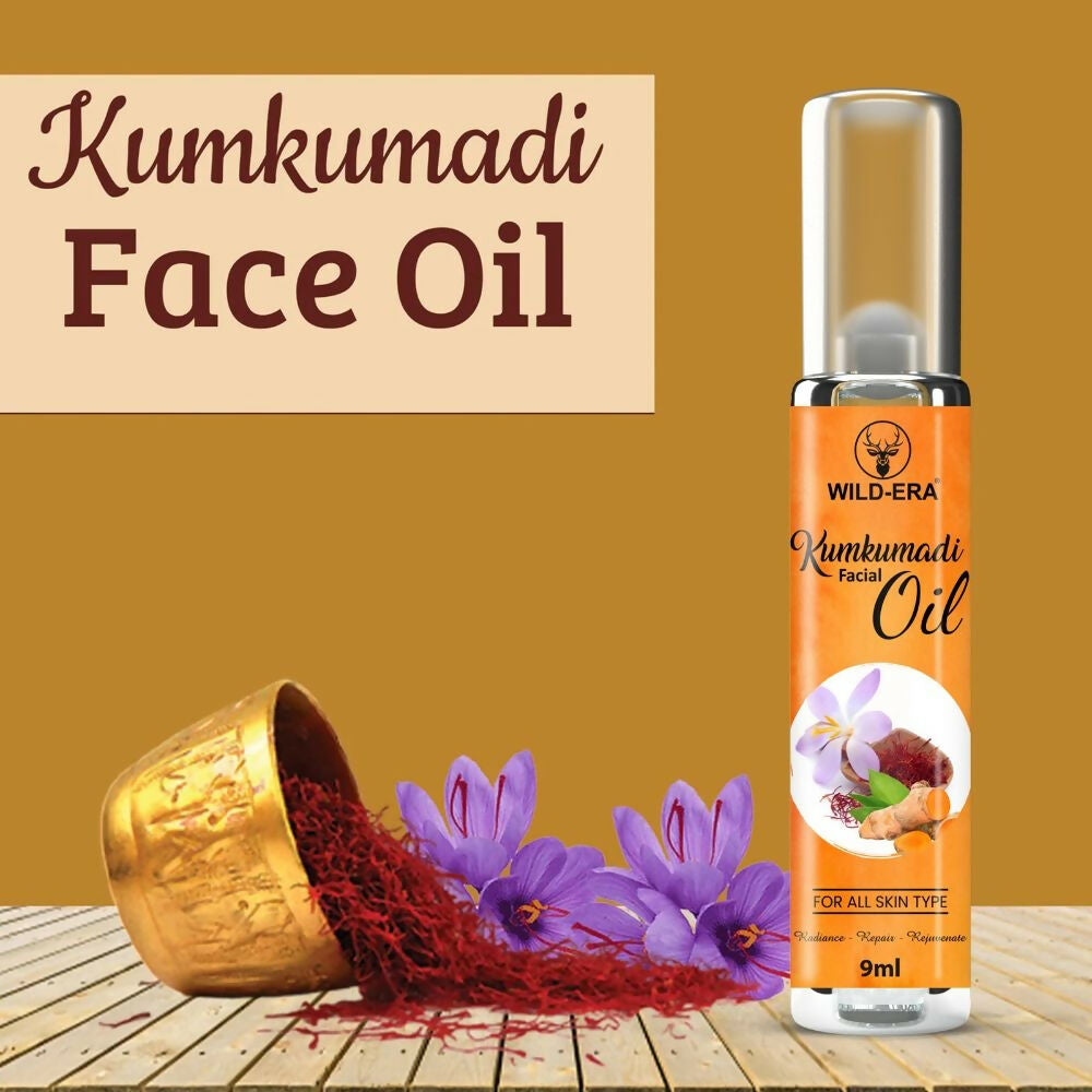 Wildera Kumkumadi Facial Oil For Glowing, Skin Nourishment