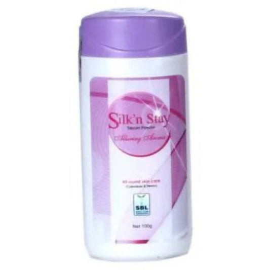 SBL Homeopathy Silk N Stay Talcum Powder - BUDEN