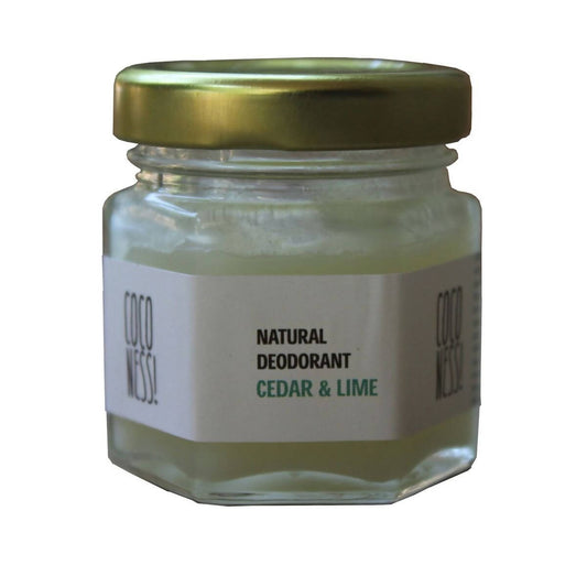 Coconess Natural Deodorant Cedar & Lime -  USA 