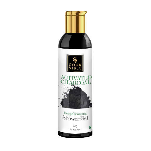 Good Vibes Deep Cleansing Shower Gel (Body Wash) - Activated Charcoal