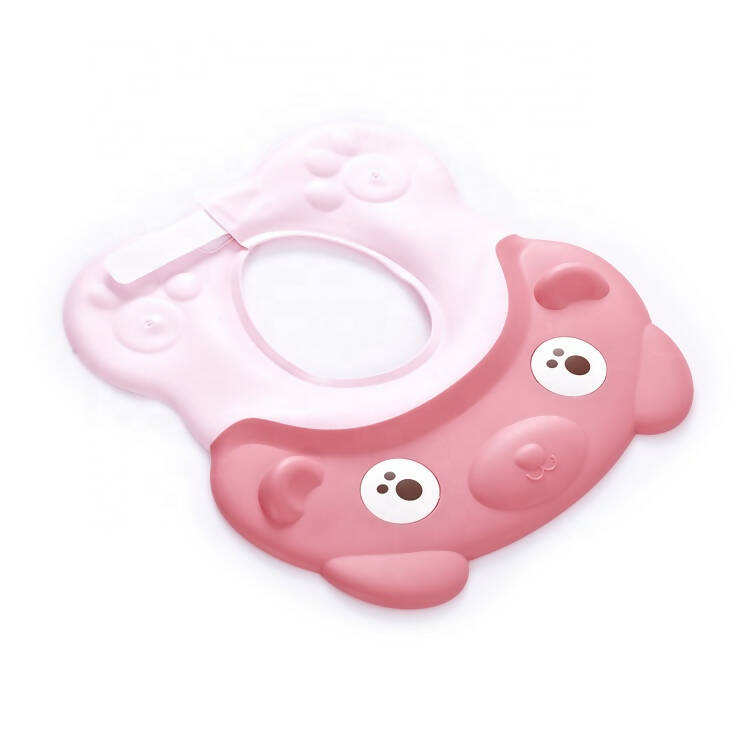Safe-O-Kid Shampoo Shower cap for kids set of 2pcs- Pink colour