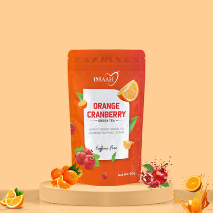 Oraah Cranberry Orange Green Tea -  buy in usa 