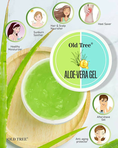 Old Tree Pure Aloe Vera Gel With Vitamin E