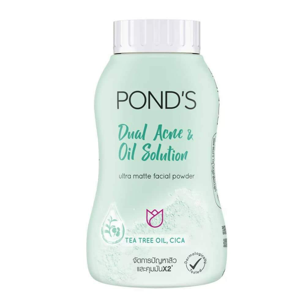 Ponds Dual Acne & Oil Solution Ultra Matte Facial Powder - BUDNE