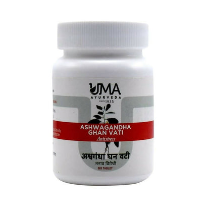 Uma Ayurveda Ashwagandha Ghan Vati Tablets