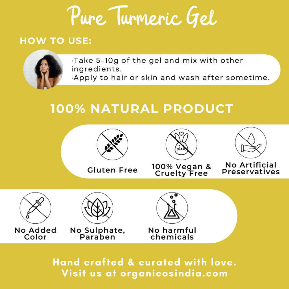 Organicos Pure Turmeric Gel