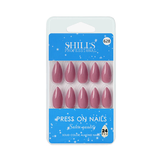 Shills Professional Reusable Press On Nails Almond - SPN628