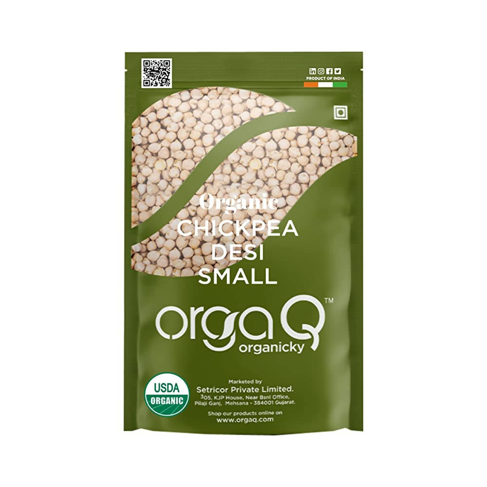 OrgaQ Chickpea Desi Small - BUDNE