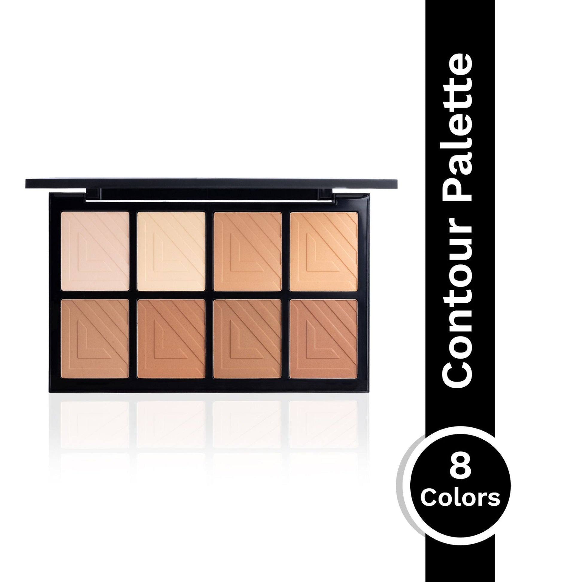 PAC Studio Spotlight Contour Palette X8 - All in One MUA Palette, High Payoff, Shades for every Skin Tone