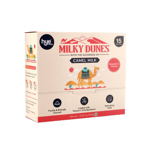 hye Foods Milky Dunes With The Goodness Of Camel Milk-Strawberry Flavour