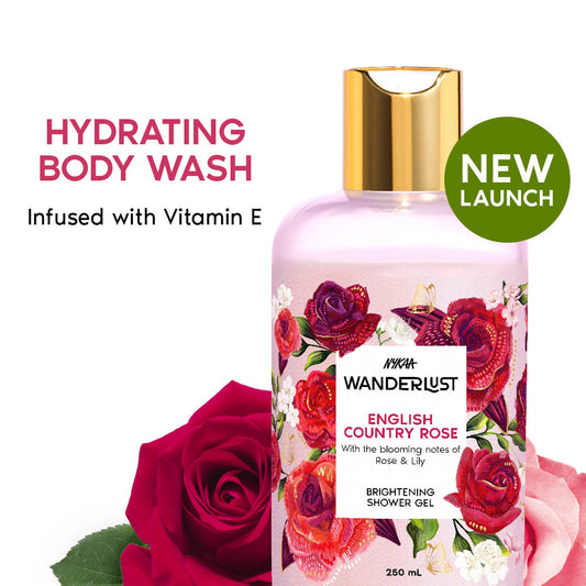 Wanderlust Shower Gels - English Country Rose