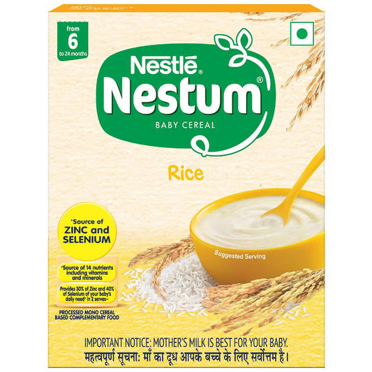 Nestle Nestum Baby Cereal - Rice, From 6-24 Months