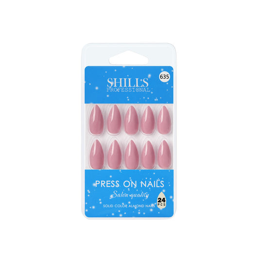 Shills Professional Reusable Press On Nails Almond - SPN635
