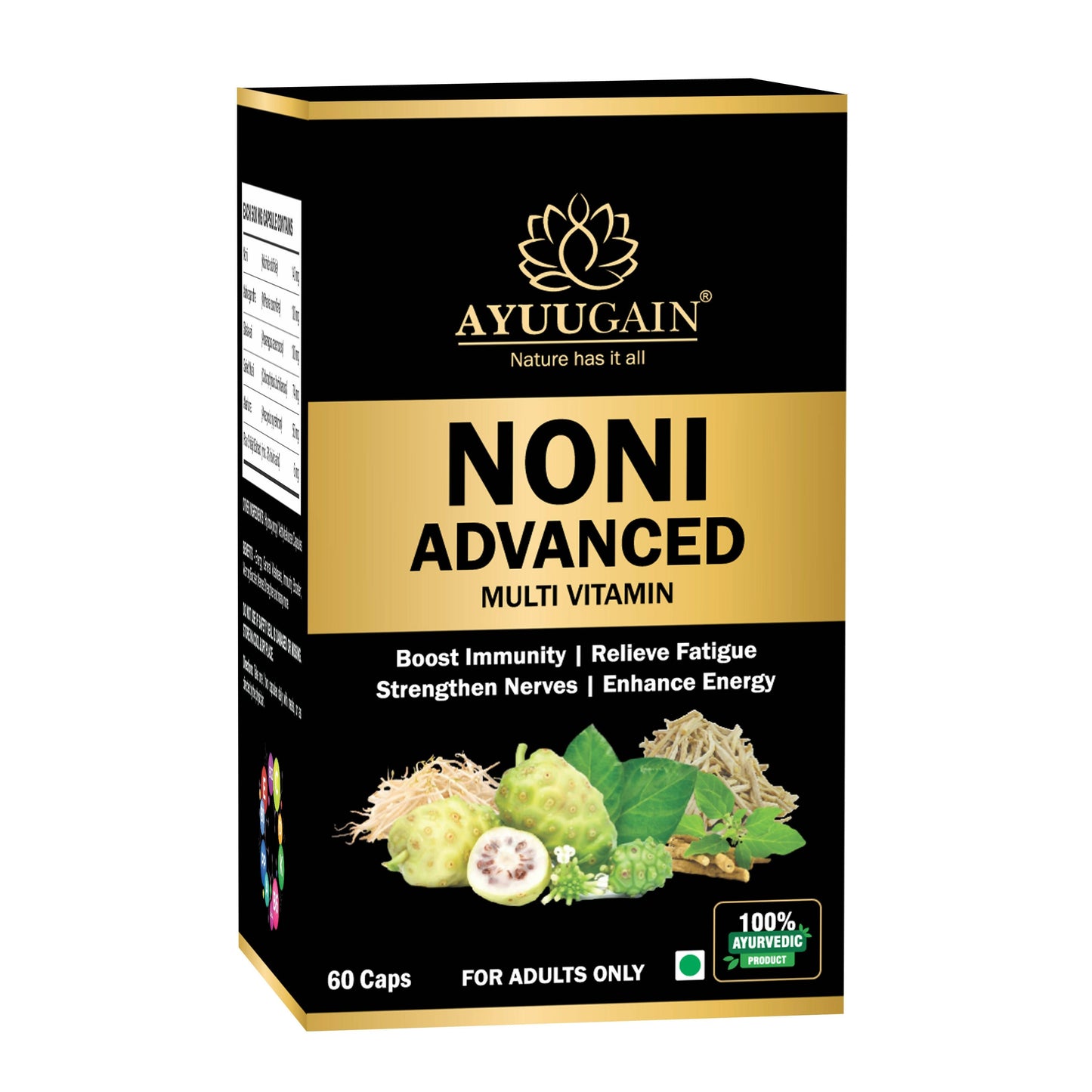 Ayuugain Noni Advanced Multivitamin Capsules