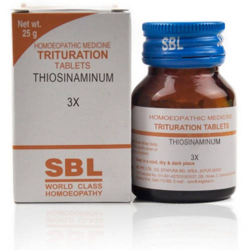 SBL Homeopathy Thiosinaminum Trituration Tablets - BUDEN