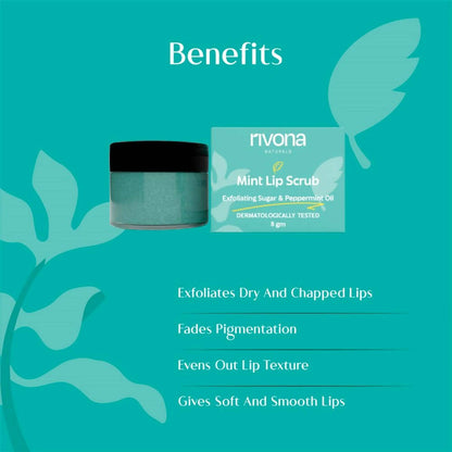 Rivona Naturals Mint Lip Scrub