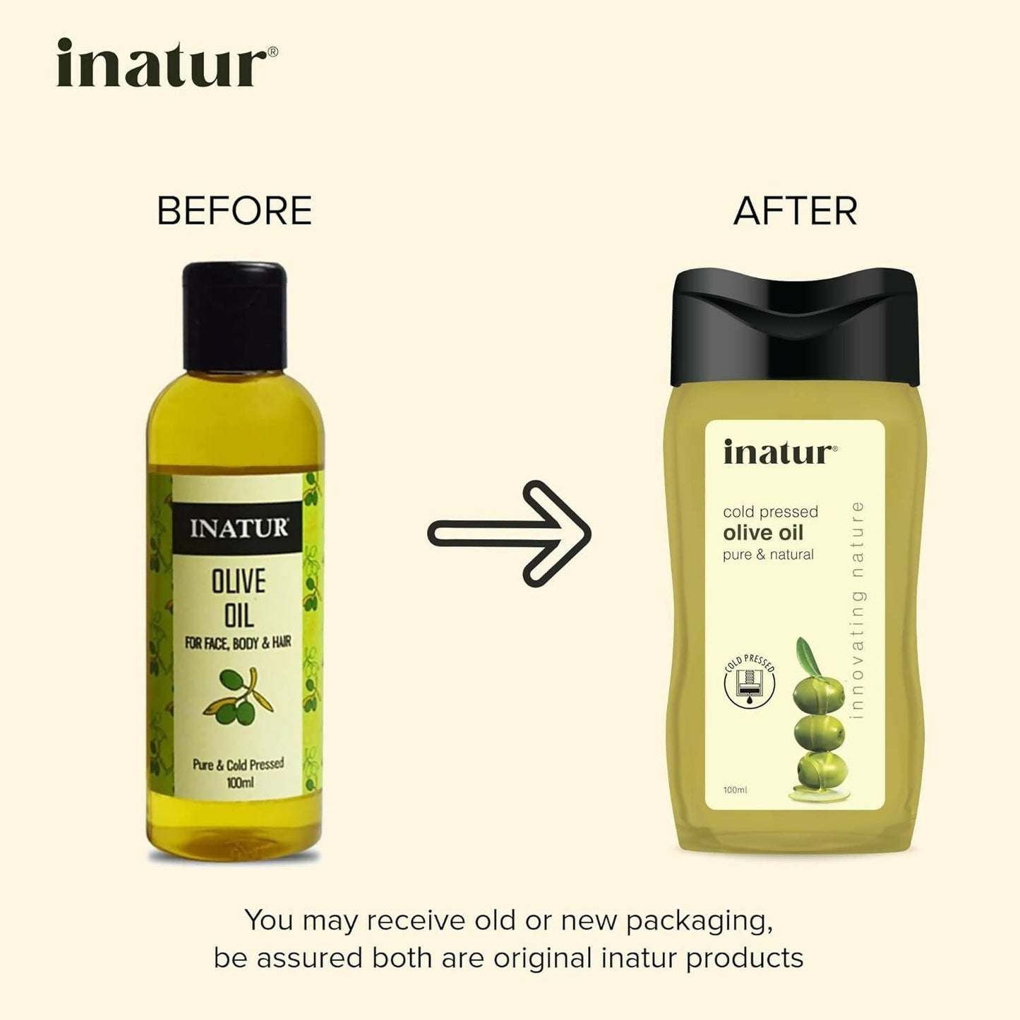 Inatur Cold Pressed Olive Oil