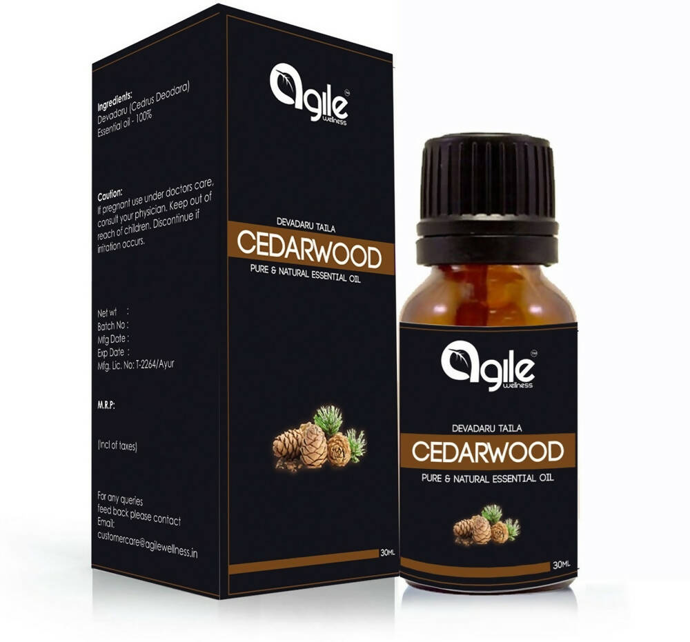 Agile Wellness Cedarwood Essential Oil - usa canada australia