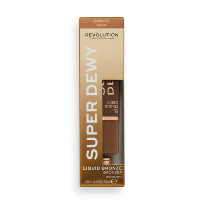 Revolution Superdewy Liquid Bronzer - Dark To Deep - BUDEN