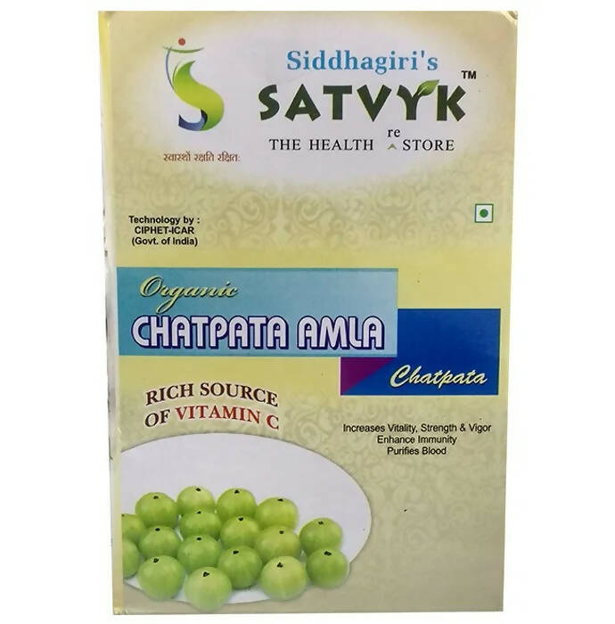 Siddhagiri's Satvyk Organic Amla Chatpata Candy - BUDEN