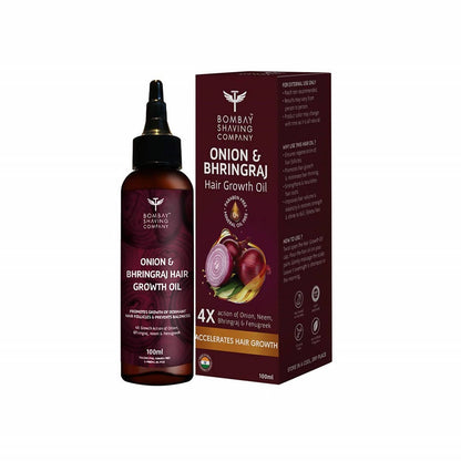 Bombay Shaving Company Onion & Bhringraj Hair Growth Oil 100 ml