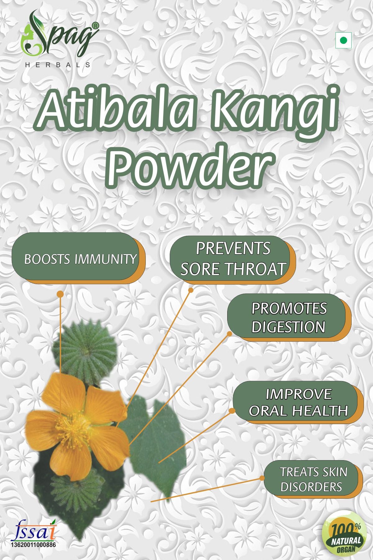 Spag Herbals Atibala Powder