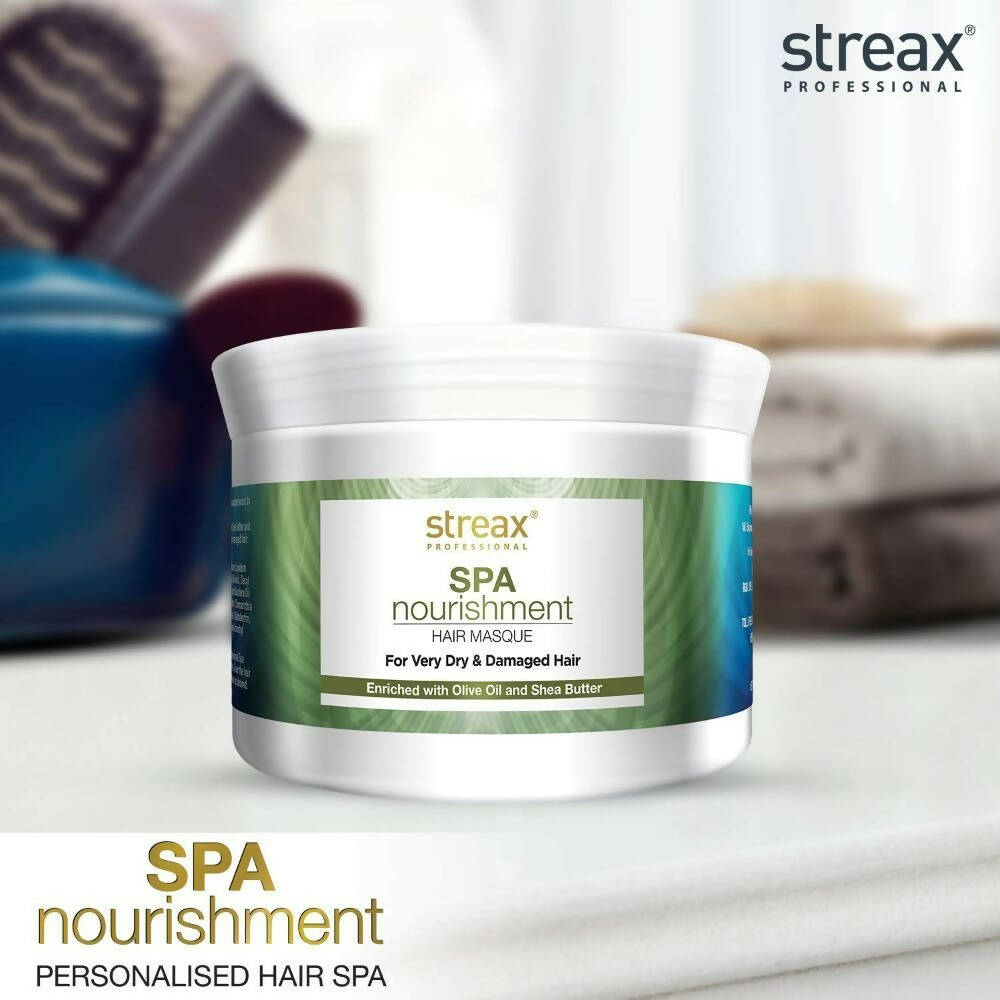 Streax Professional Spa Nourishment Olive Oil & Shea Butter Hair Mask