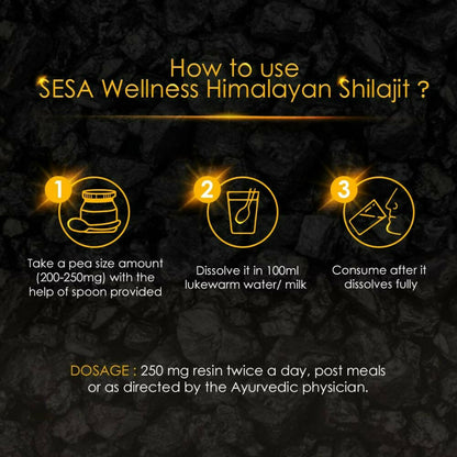 Sesa Wellness Himalayan Sj Resin