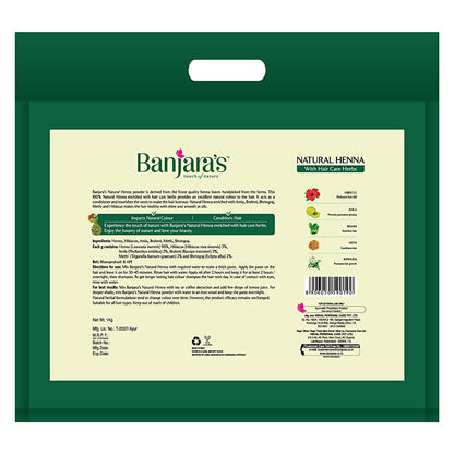 Banjara's Natural Henna Powder