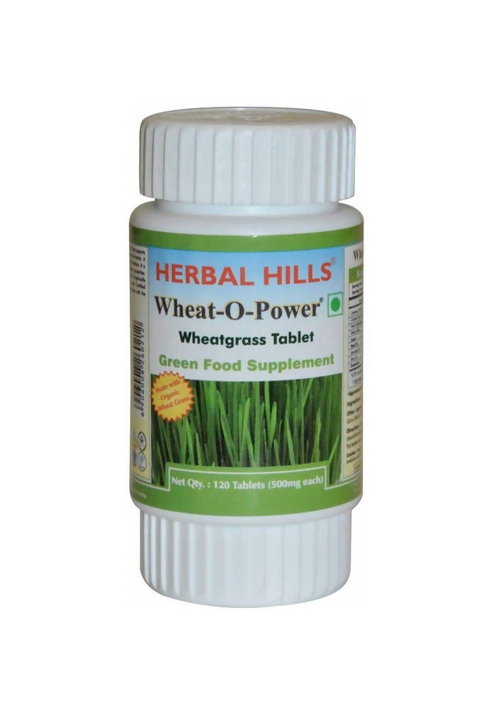 Herbal Hills Wheat-O-Power Wheatgrass Tablet